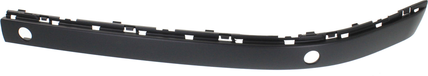 Front, Driver Side, Outer Bumper Trim, Primed, With Parking Aid Sensor Holes, Base Model, 8 Cyl., 4.8L Engine