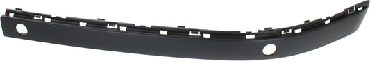 Front, Driver Side, Outer Bumper Trim, Primed, With Parking Aid Sensor Holes, Base Model, 8 Cyl., 4.8L Engine