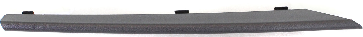 Front, Passenger Side Bumper Trim, Textured Bumper Grille Finisher, Base Model