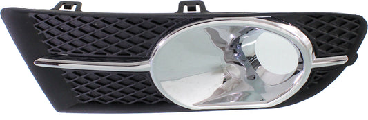 Front, Passenger Side Fog Light Trim, Chrome