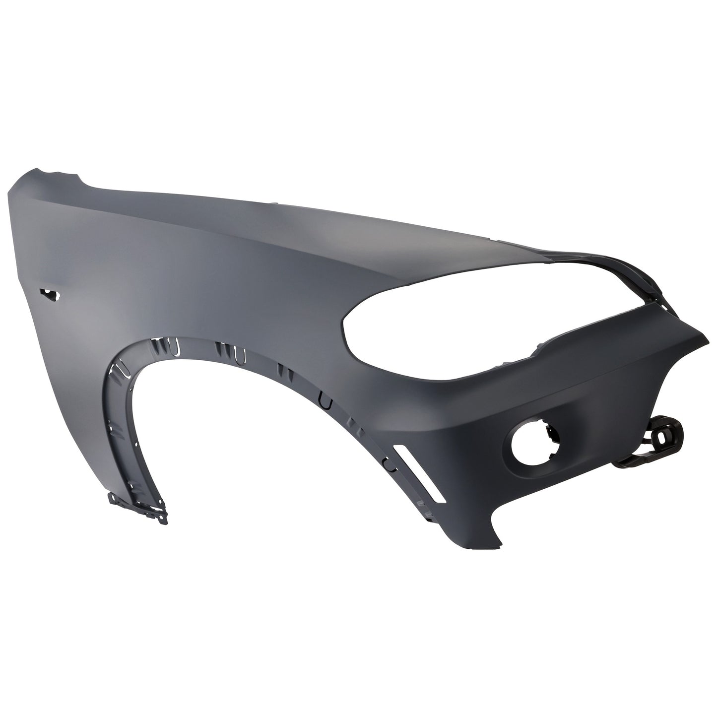 Front, Passenger Side Fender, Without Head Lamp Washer Hole