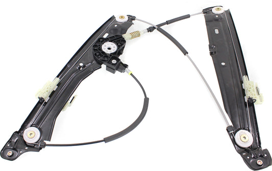 Front, Driver Side Power Window Regulator, Without Motor