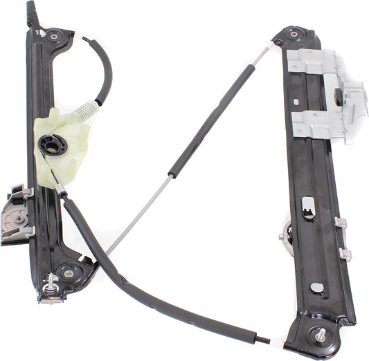 Rear, Driver Side Power Window Regulator, Without Motor