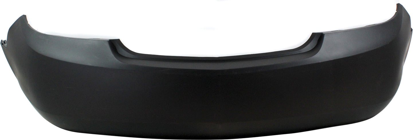 Накладка на задний бампер с грунтовкой, без отверстий под датчики парковки и датчики препятствий сбоку