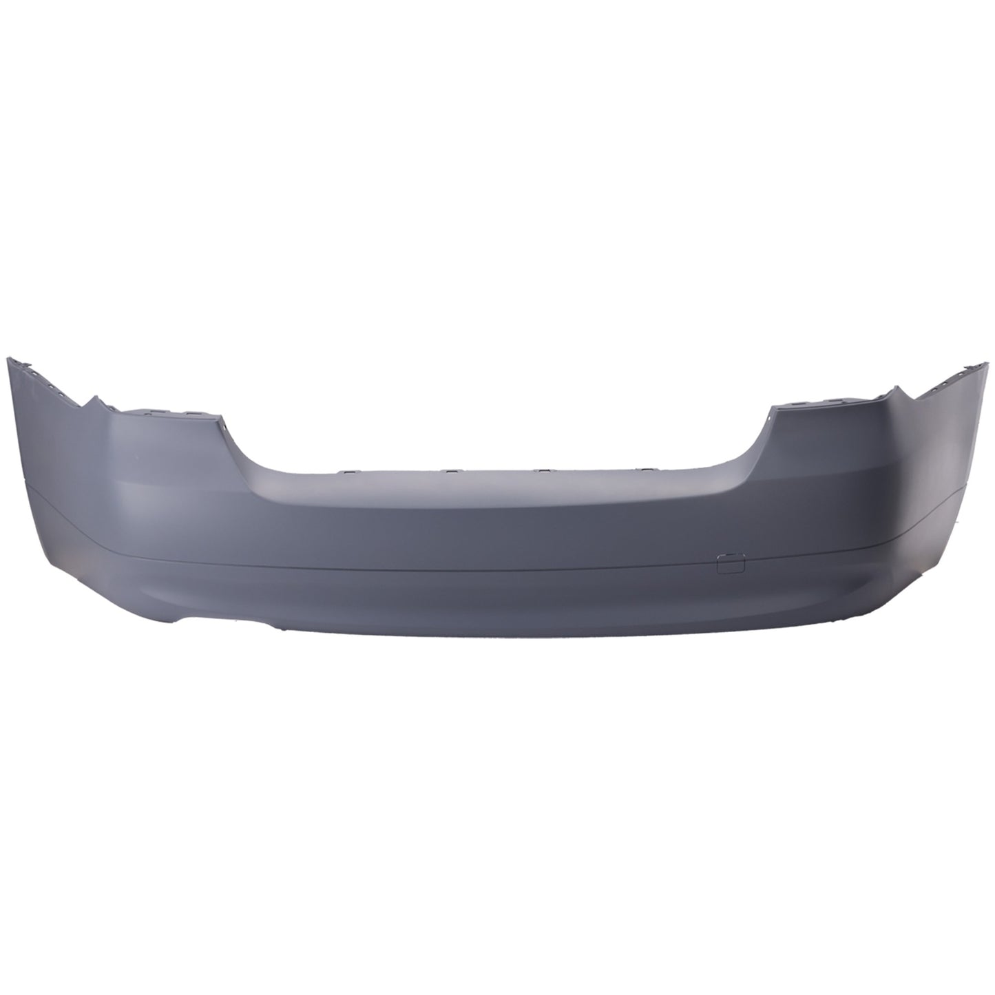 Rear Primed Bumper Cover, Sedan, For Models Without M Package, Non-Turbo, Without Park Distance Control Sensor Holes