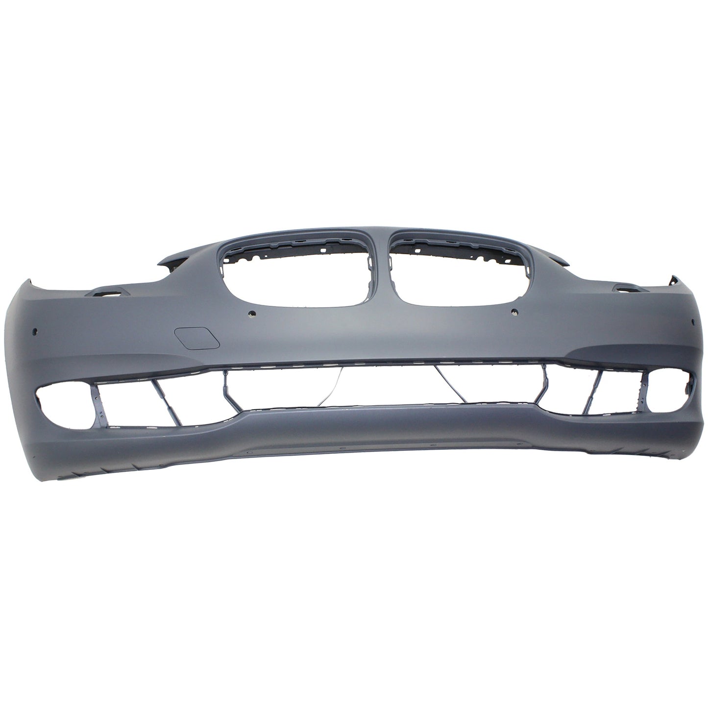 Front Primed Bumper Cover, GT Model, Without M Package, Without Side View Cam, With Fog Light Holes, CAPA CERTIFIED