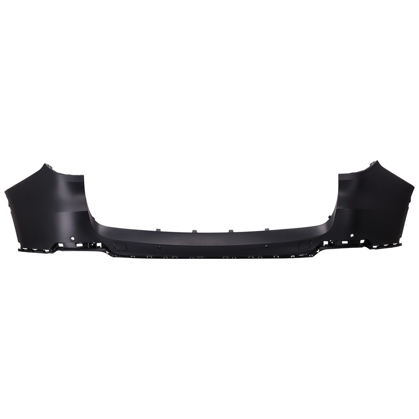 Rear, Upper Primed Bumper Cover, With Parking Aid Sensor Holes, Without M Sport Line, Standard Type, CAPA CERTIFIED