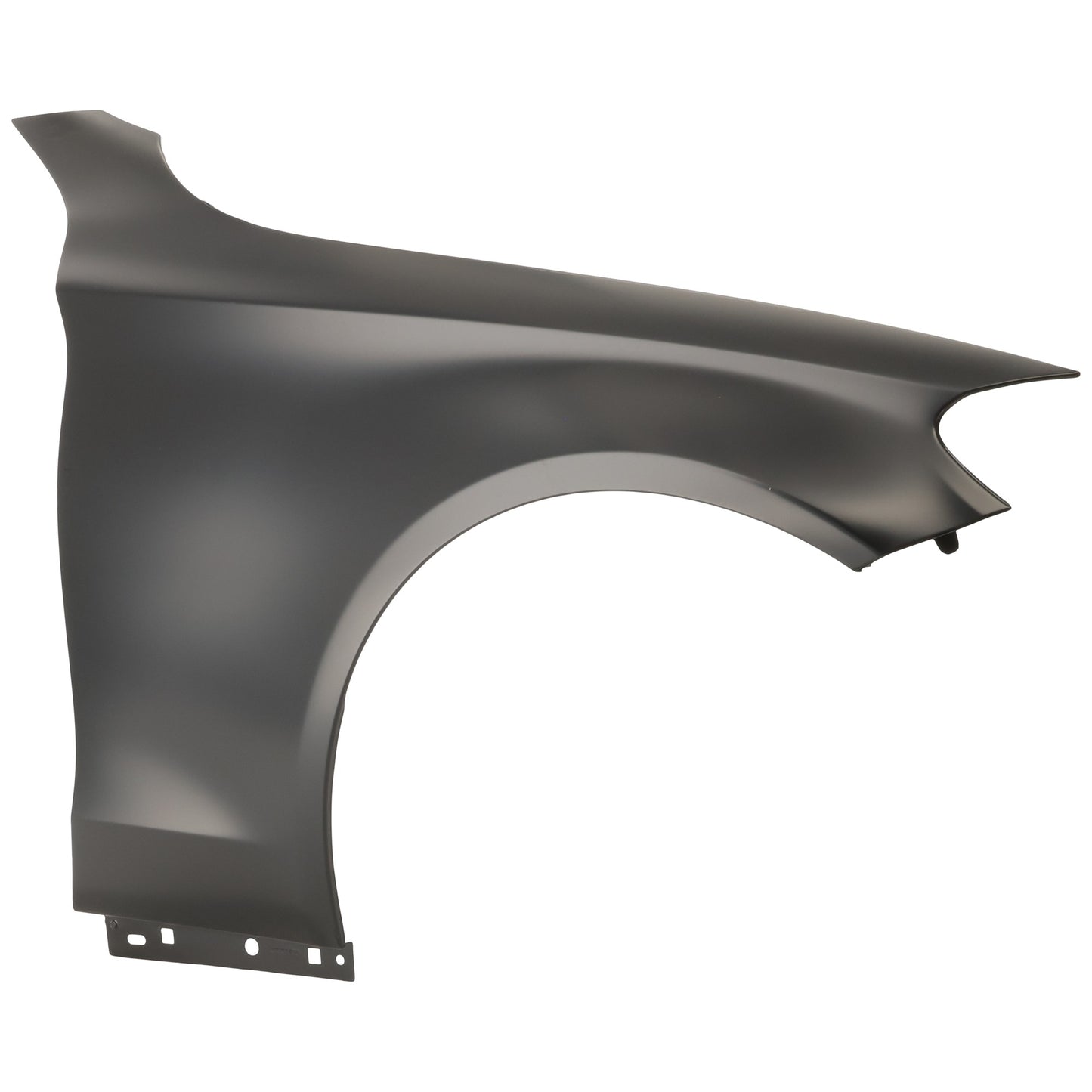 Front, Passenger Side Fender, Aluminum