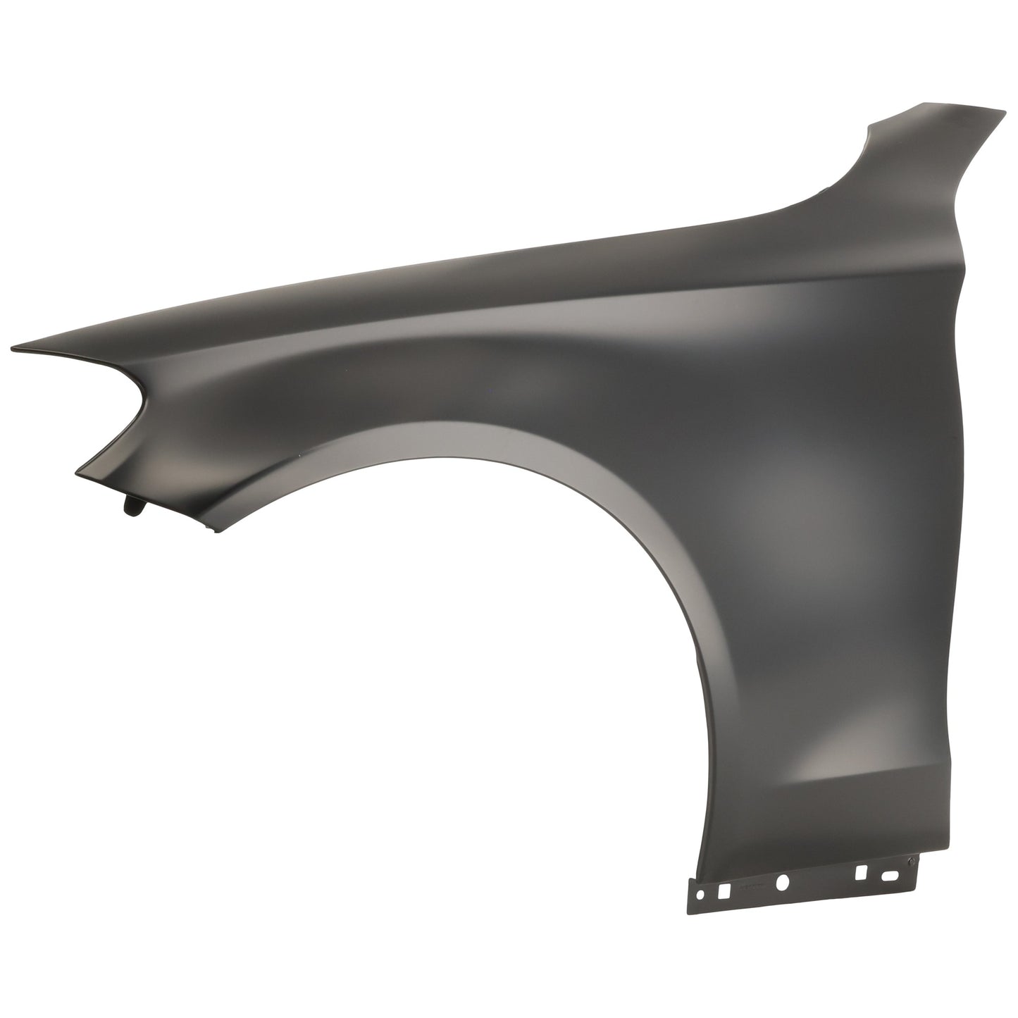 Front, Driver Side Fender, Aluminum