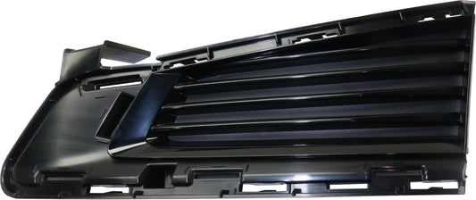 Решетка бампера спереди со стороны водителя, текстурированная черная