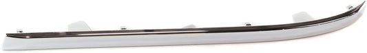 Rear, Passenger Side Bumper Trim, Chrome