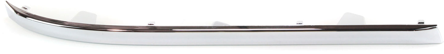 Rear, Driver Side Bumper Trim, Chrome