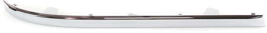 Rear, Driver Side Bumper Trim, Chrome