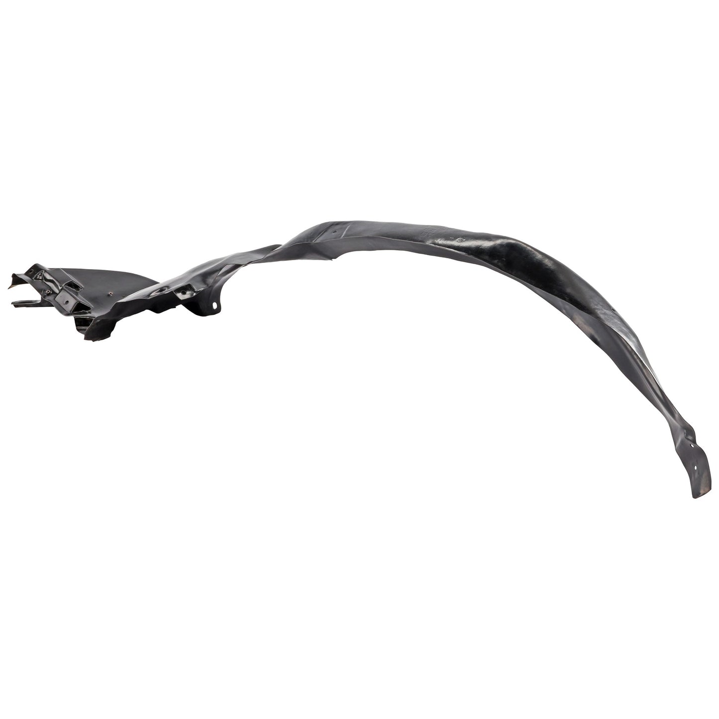 Front, Passenger Side Fender Liner, Inner Panel