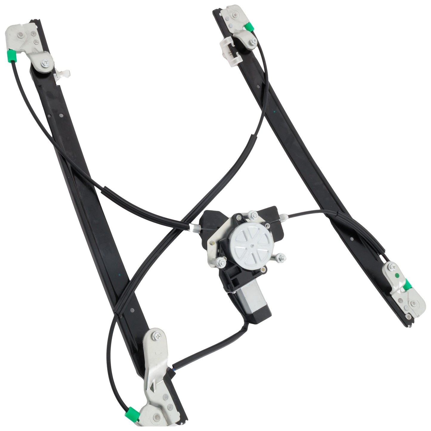 Front, Passenger Side Power Window Regulator, With Motor