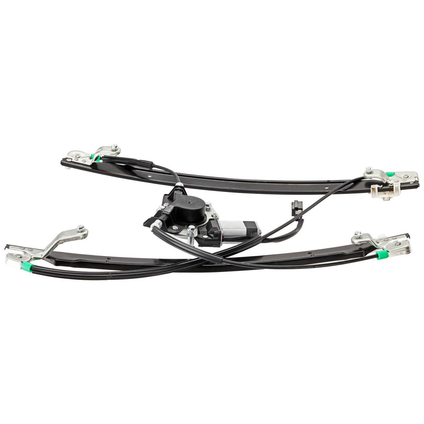Front, Driver Side Power Window Regulator, With Motor
