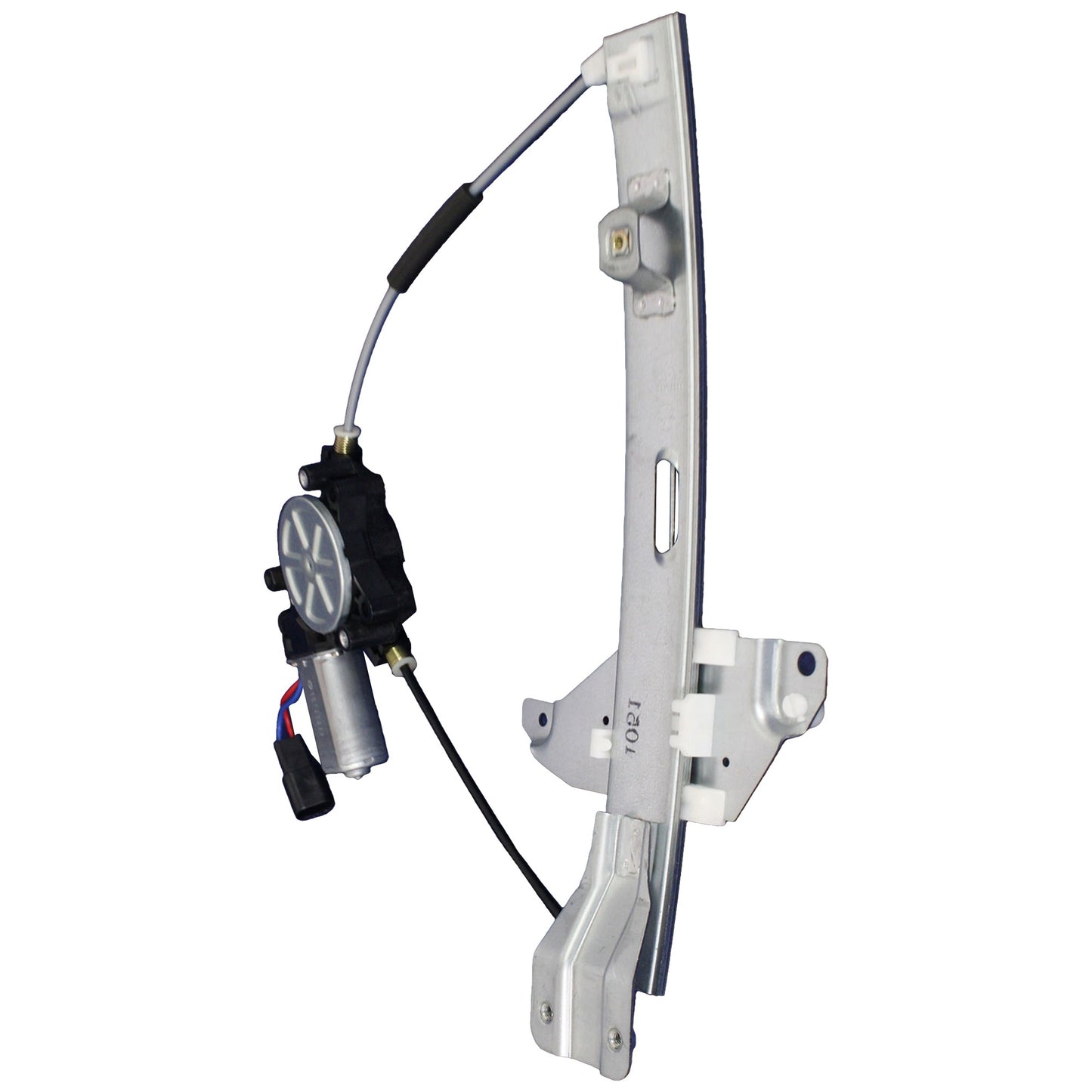 Rear, Passenger Side Power Window Regulator, With Motor