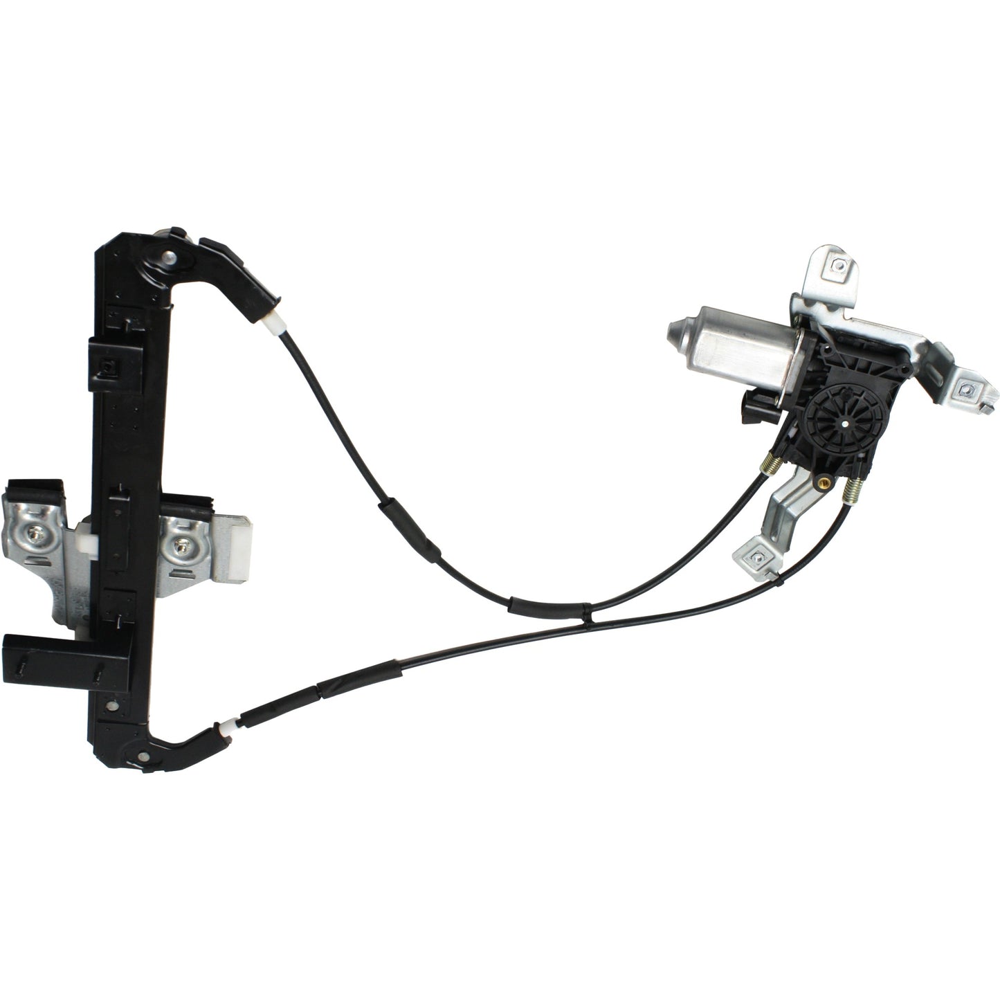 Rear, Passenger Side Power Window Regulator, With Motor