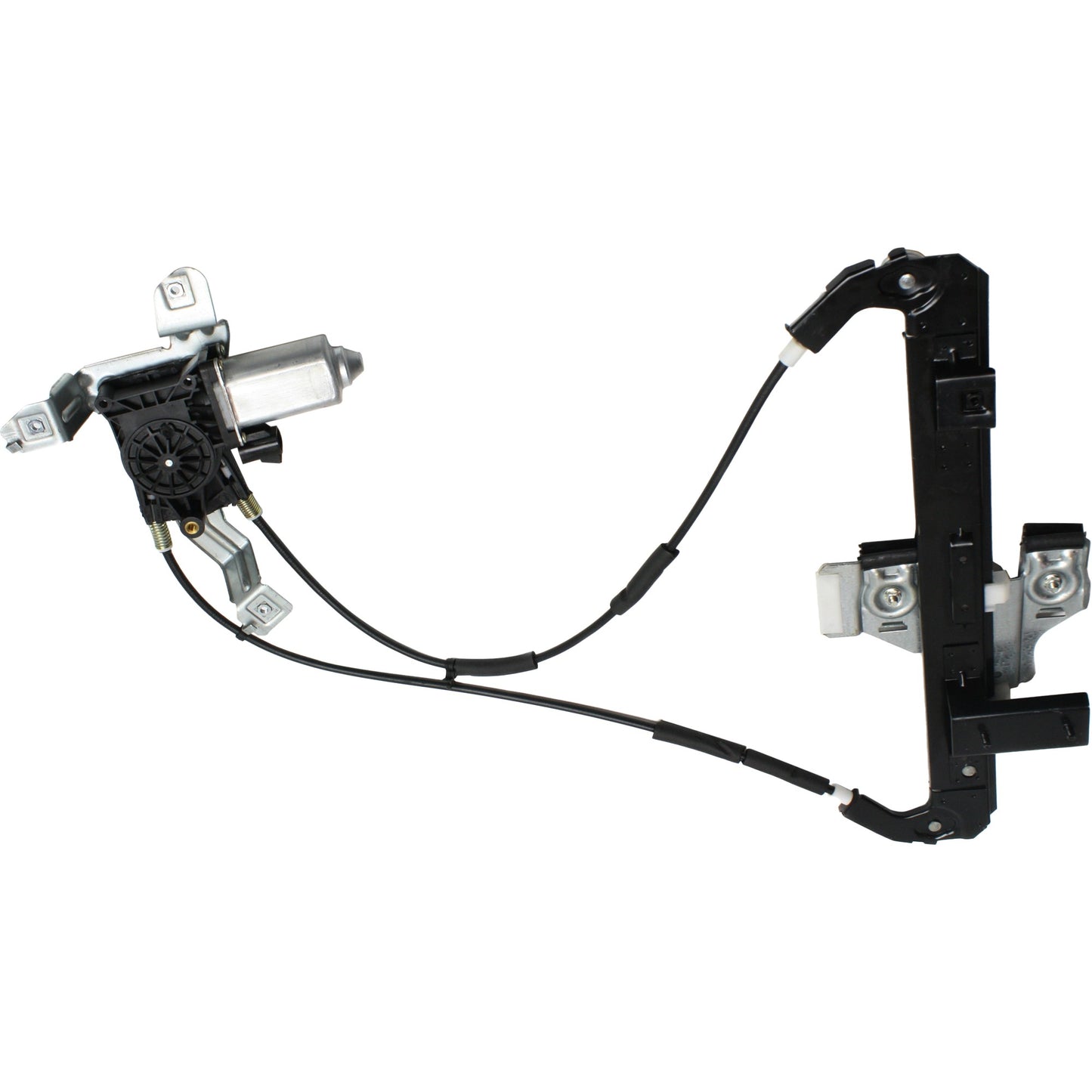 Rear, Driver Side Power Window Regulator, With Motor