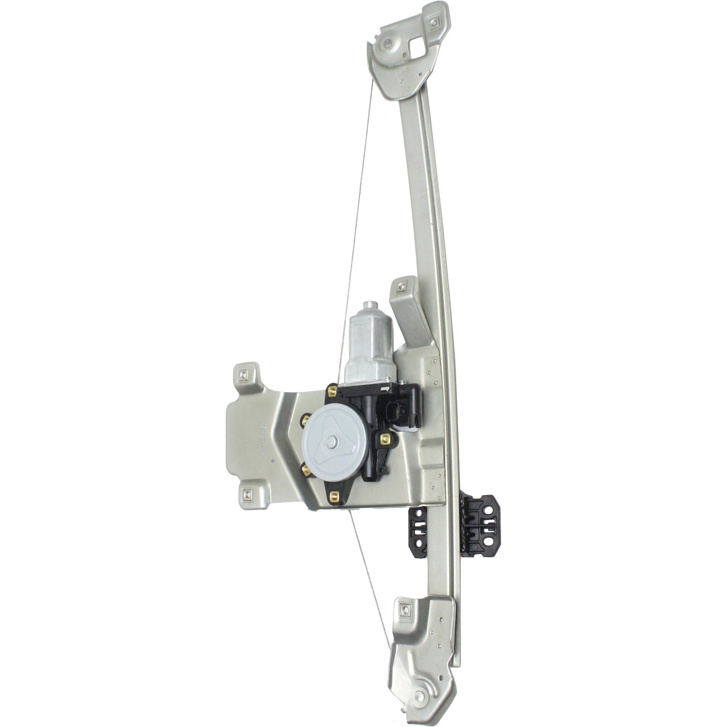 Rear, Driver Side Power Window Regulator, With Motor
