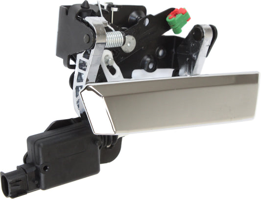 Tailgate Handle, Chrome Plastic Without Camera Hole Without Key Hole