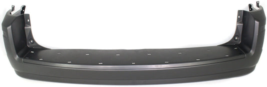 Rear Primed Bumper Cover, Without Parking Aid Sensor and Molding Holes