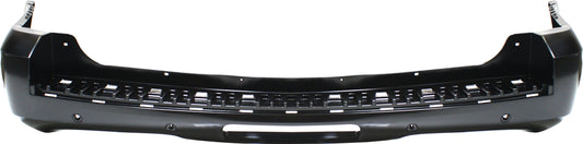 Накладка на задний бампер, грунтованная, с отверстием под датчик парковки, модели LS/LT