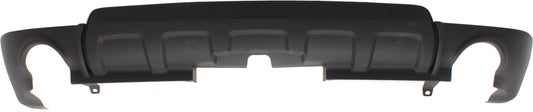 Rear, Lower Bumper Cover, Textured, LT Model, For Models Without Chrome Package, With Dual Exhaust Holes, CAPA Certified