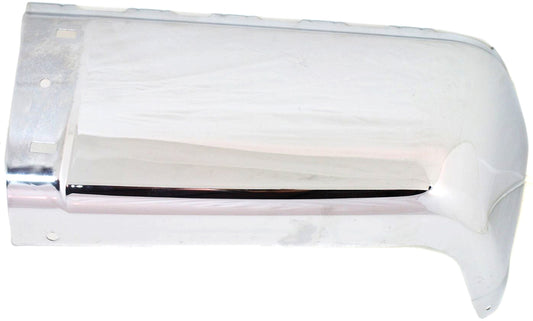 Задний бампер со стороны пассажира, хромированная сталь