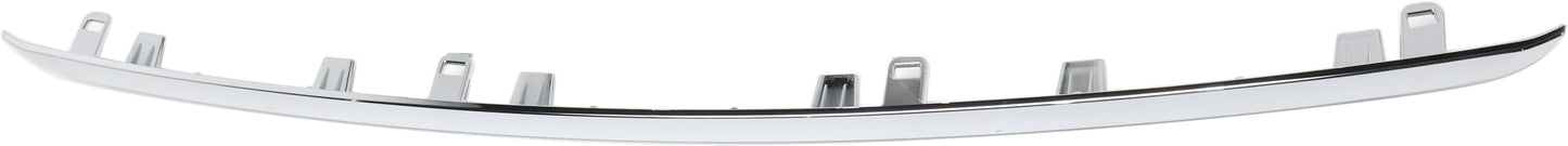 Накладка на нижнюю часть бампера сзади, со стороны водителя или пассажира, хром