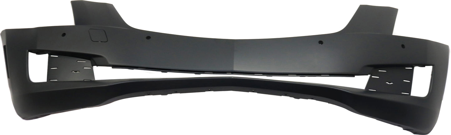 Front Primed Bumper Cover, Sedan, With Adaptive Cruise Control
