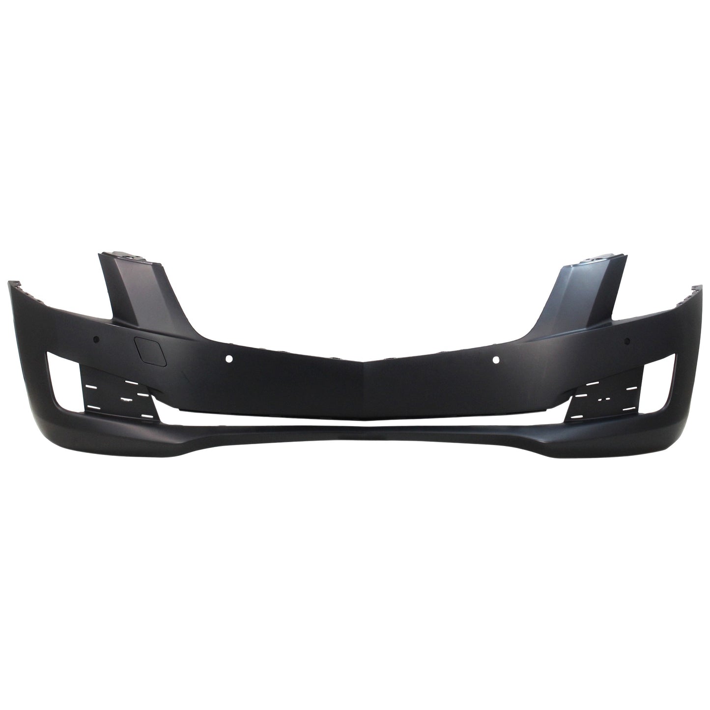 Front Primed Bumper Cover, With Parking Aid Sensor Holes, For Models Without Adaptive Cruise Control, Sedan