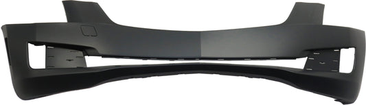 Front Primed Bumper Cover, For Models Without Adaptive Cruise Control, Without Parking Aid Sensor Holes, Sedan