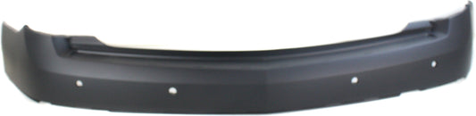 Rear, Upper Primed Bumper Cover, With Parking Aid Sensor Holes, CAPA CERTIFIED