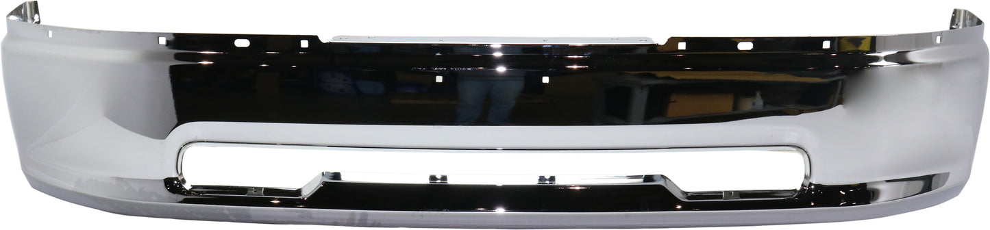 Front Bumper, Chrome, Without Mounting Brackets, CAPA CERTIFIED