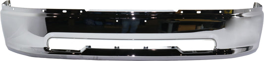 Front Bumper, Chrome, Without Mounting Brackets, CAPA CERTIFIED