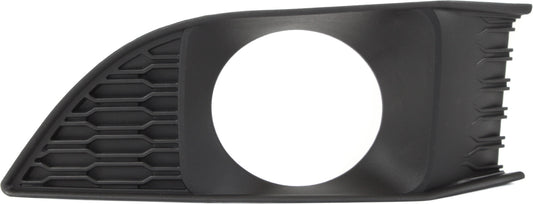 Front, Passenger Side Fog Light Trim, Textured Black, With Adaptive Cruise Control, R/T/SE/SXT Models