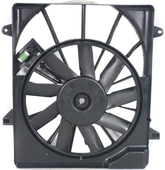 Radiator Fan -  Fan Blade, Motor and Shroud