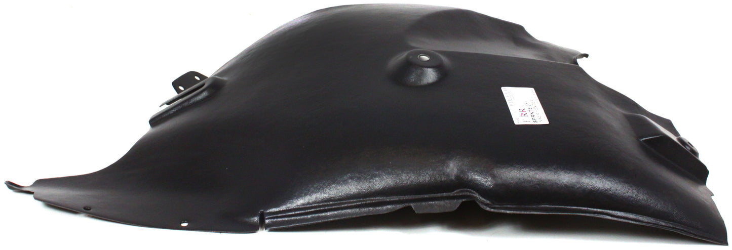 Front, Passenger Side, Rear Section Fender Liner, Base Model