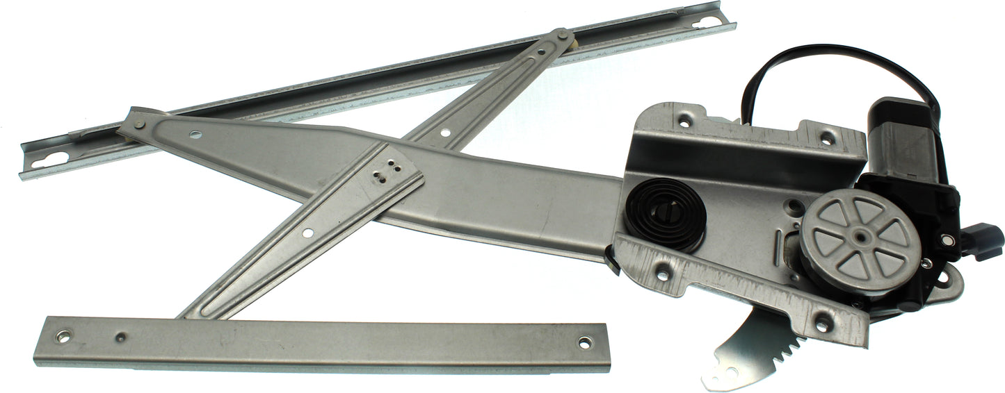 Front, Driver Side Power Window Regulator, With Motor
