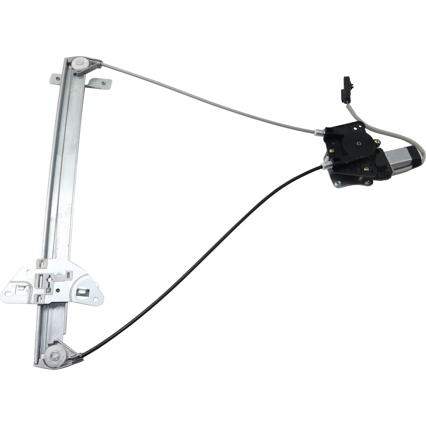 Front, Passenger Side Window Regulator, Power, With Motor