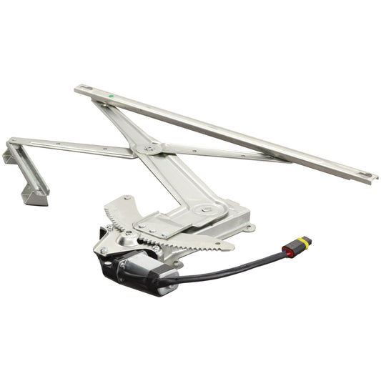 Front, Passenger Side Power Window Regulator, With Motor