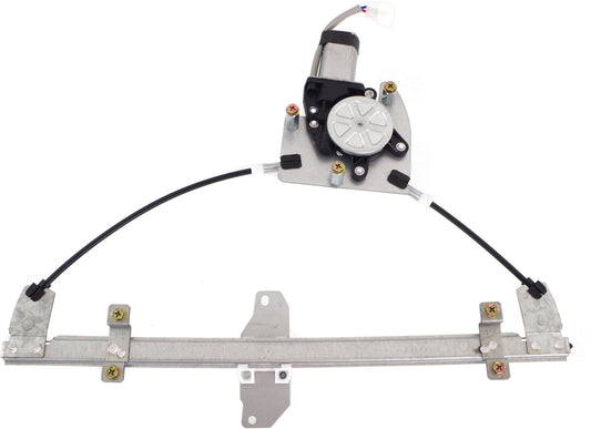 Front, Driver Side Power Window Regulator, With Motor