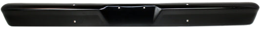 Front Bumper, Painted Black, Without Mounting Brackets, Without Molding Holes