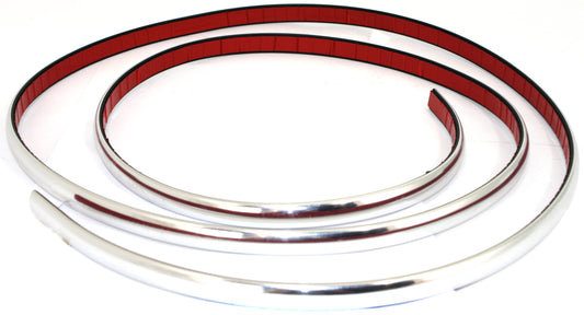 Front, Driver or Passenger Side Bumper Trim, Chrome, 8 Cyl., 4.6L Engine