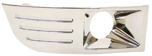 Front, Passenger Side Fog Light Trim, Chrome