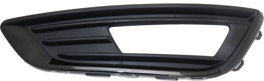 Front, Driver Side Fog Light Trim, Textured Black, with Sport Package, SE Model