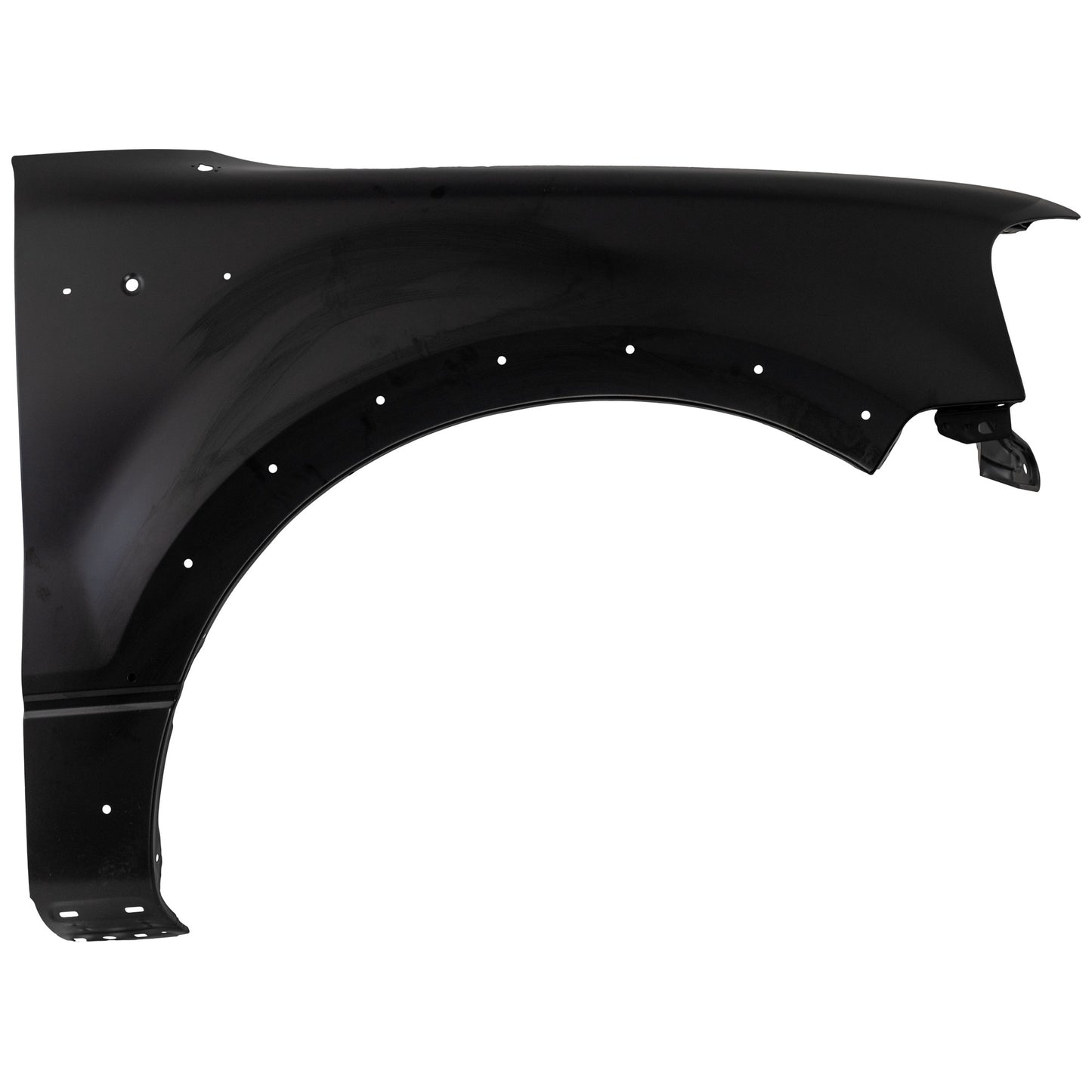 Front, Passenger Side Fender, With Wheel Opening Moldings