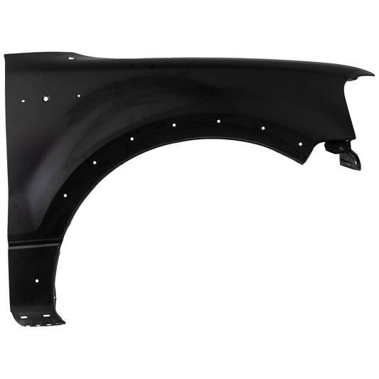 Front, Passenger Side Fender, With Wheel Opening Moldings