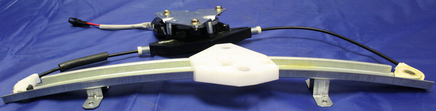 Front, Driver Side Power Window Regulator, With Motor